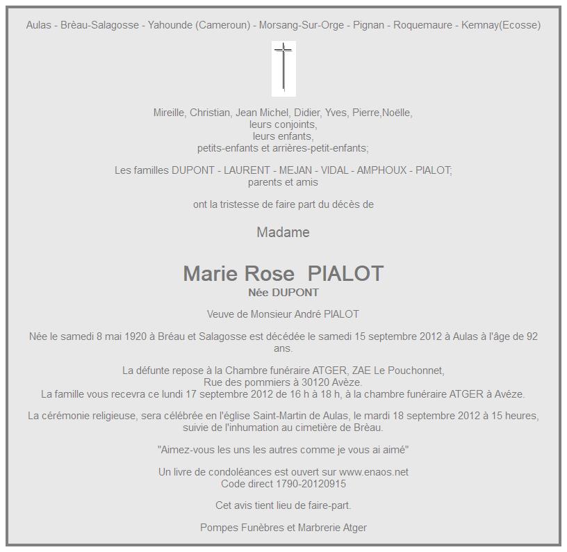 Image Annonce nécrologique