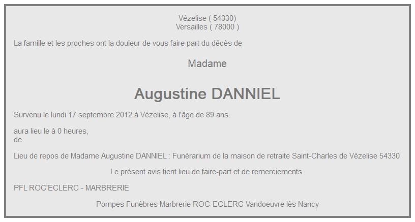 Image Annonce nécrologique