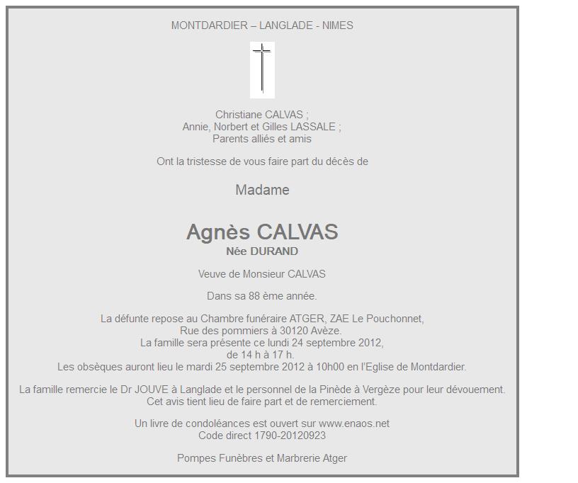 Image Annonce nécrologique
