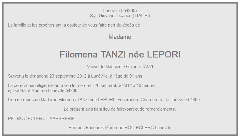 Image Annonce nécrologique