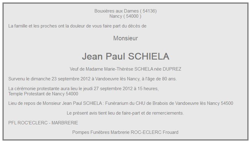 Image Annonce nécrologique