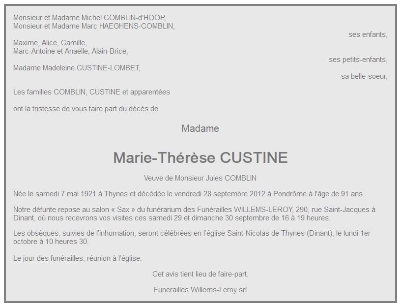 Image Annonce nécrologique