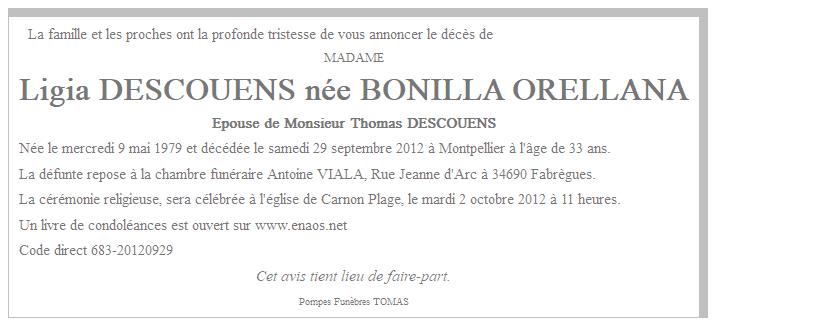 Image Annonce nécrologique