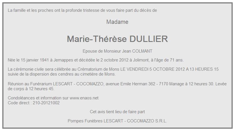 Image Annonce nécrologique