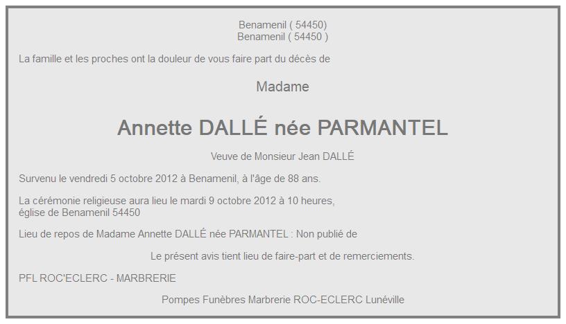 Image Annonce nécrologique