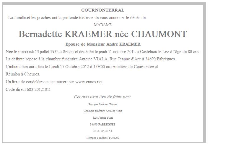 Image Annonce nécrologique