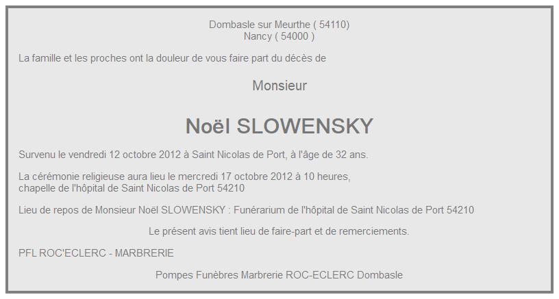 Image Annonce nécrologique