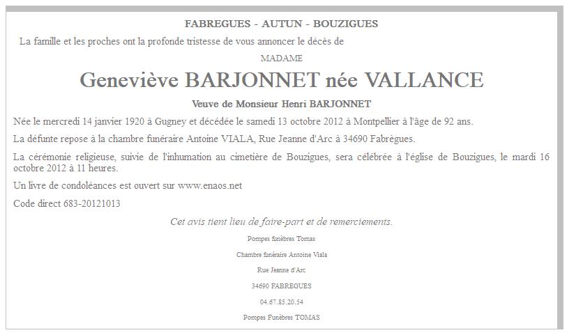 Image Annonce nécrologique