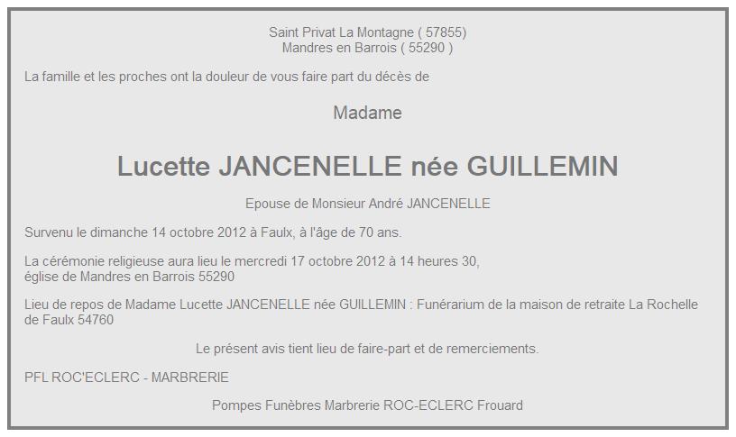 Image Annonce nécrologique