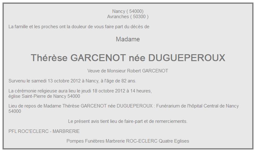 Image Annonce nécrologique