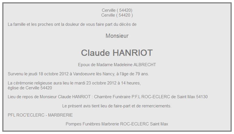 Image Annonce nécrologique