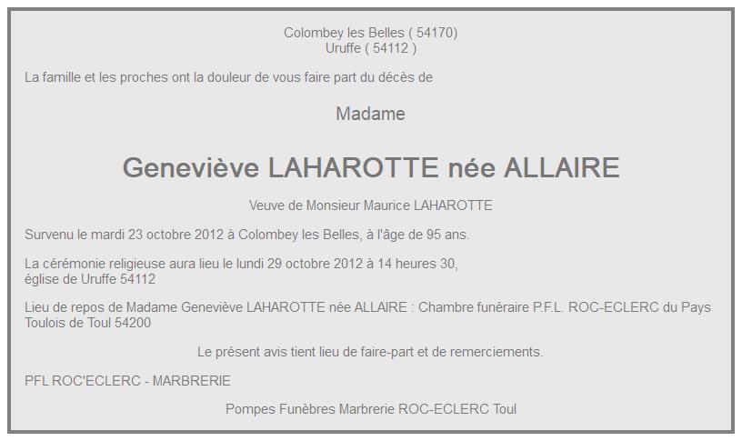 Image Annonce nécrologique