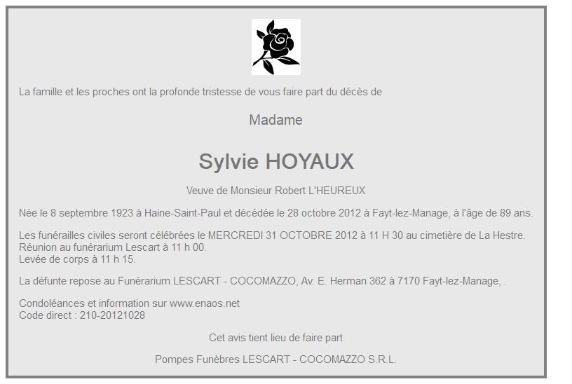 Image Annonce nécrologique