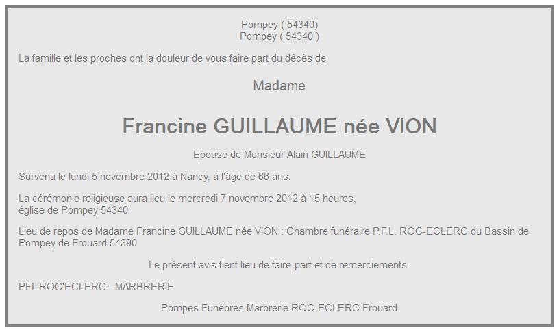 Image Annonce nécrologique