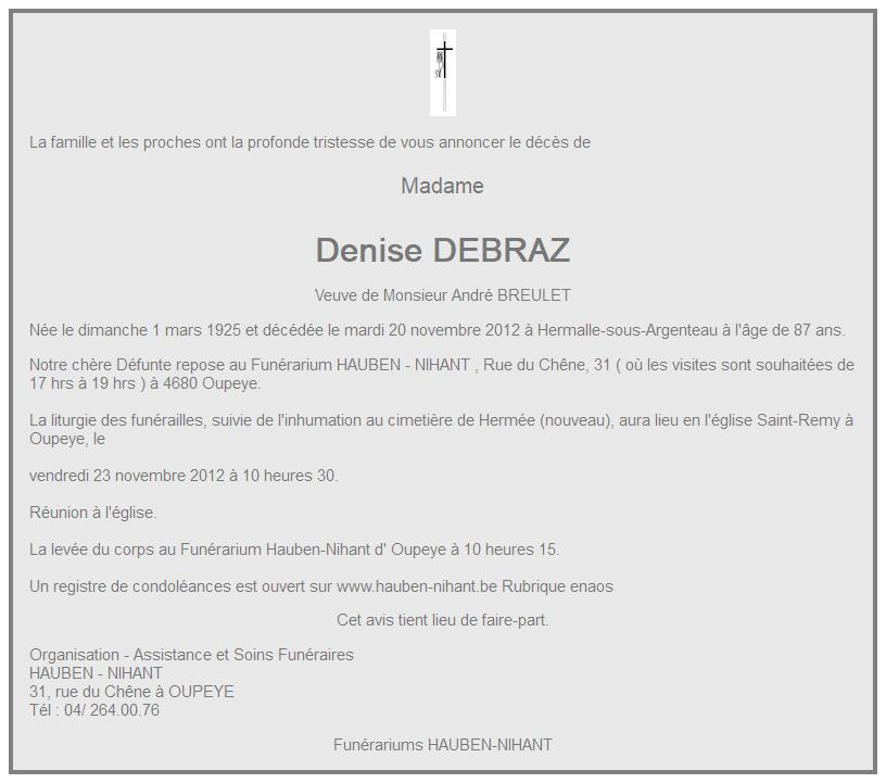 Image Annonce nécrologique