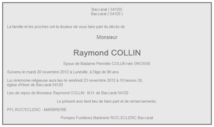 Image Annonce nécrologique