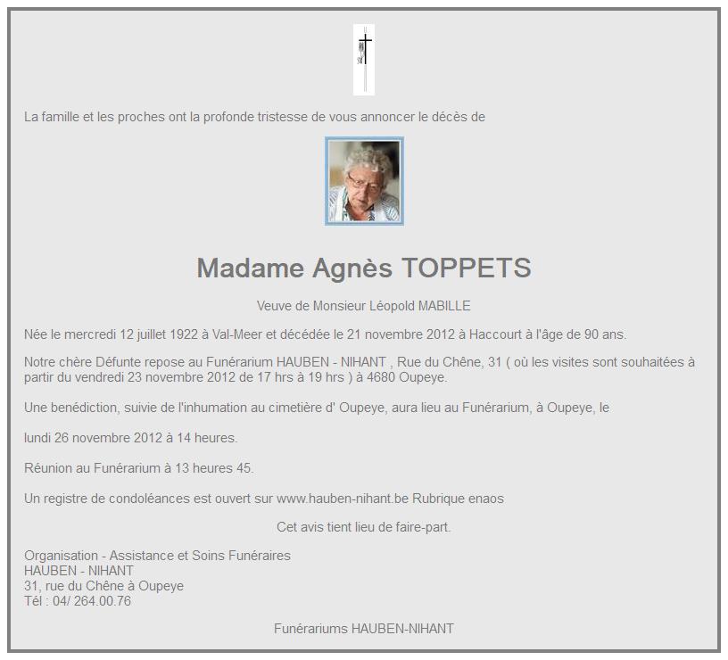 Image Annonce nécrologique