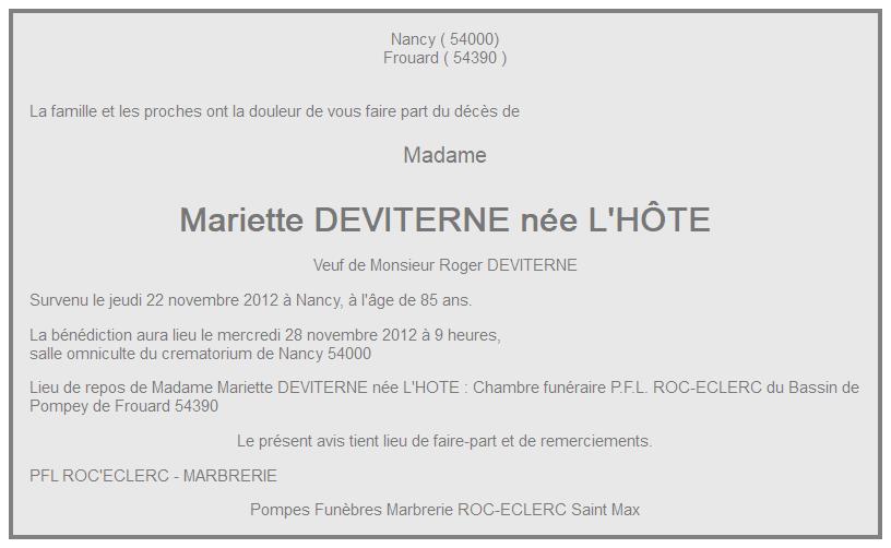 Image Annonce nécrologique