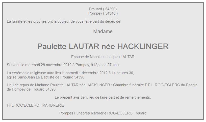 Image Annonce nécrologique