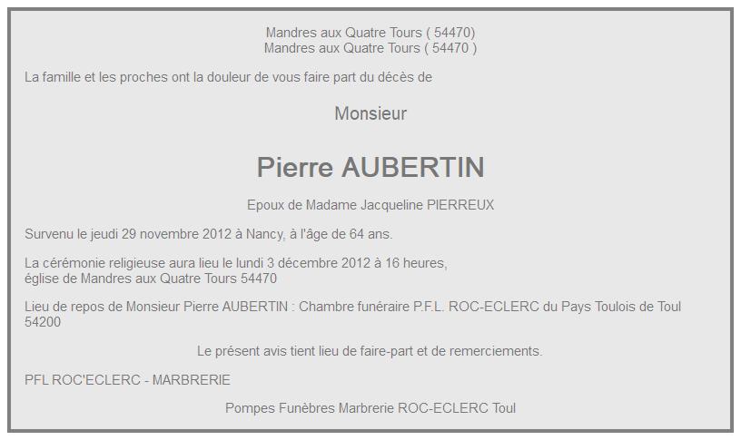 Image Annonce nécrologique