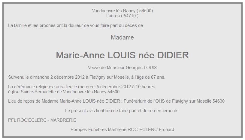 Image Annonce nécrologique