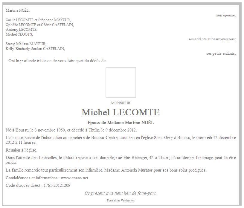 Image Annonce nécrologique