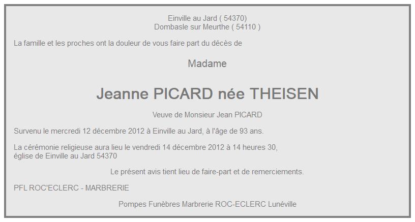 Image Annonce nécrologique