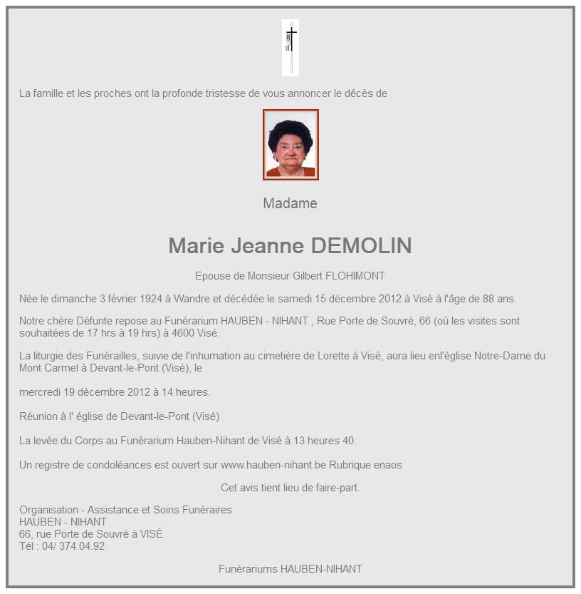 Image Annonce nécrologique