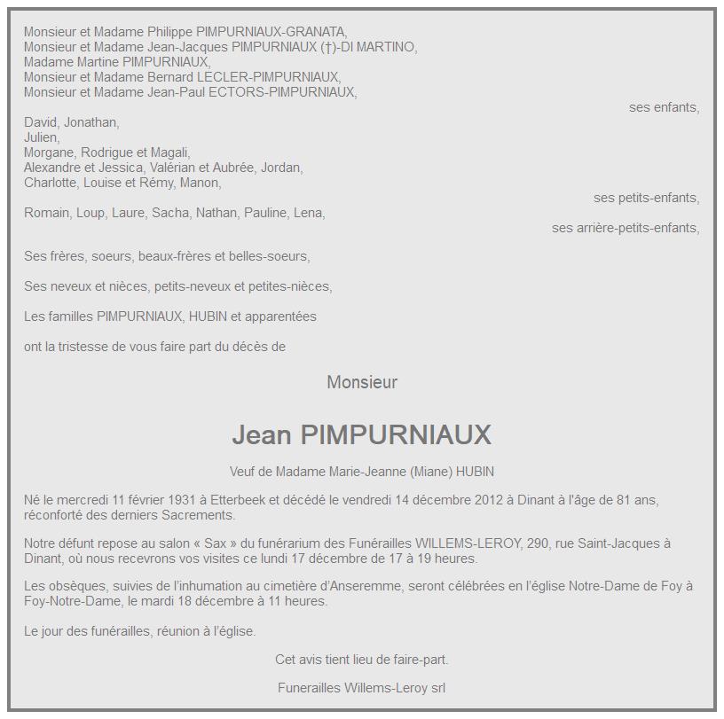 Image Annonce nécrologique