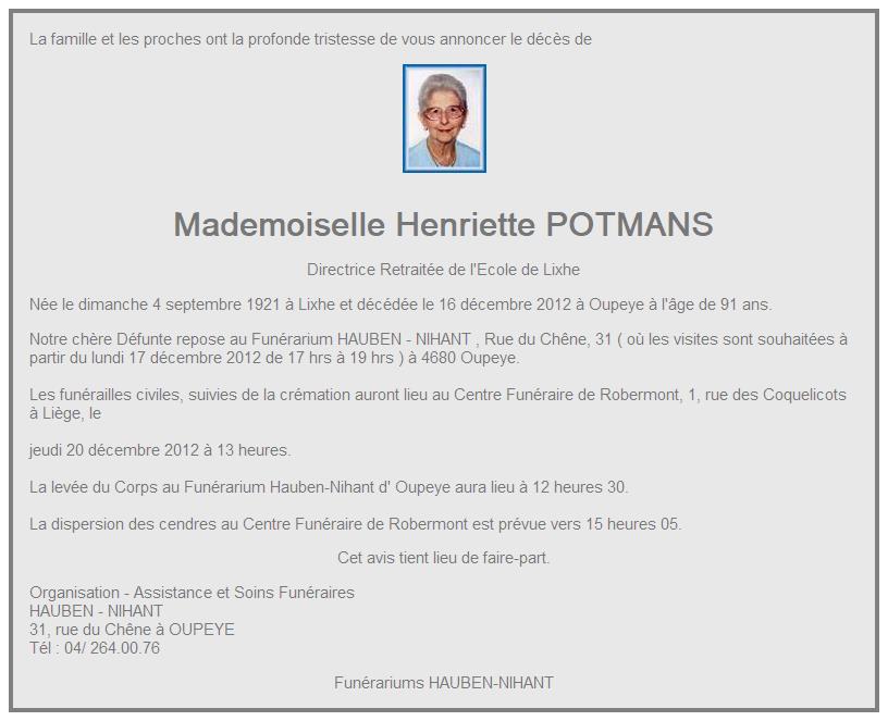 Image Annonce nécrologique