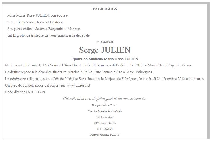 Image Annonce nécrologique