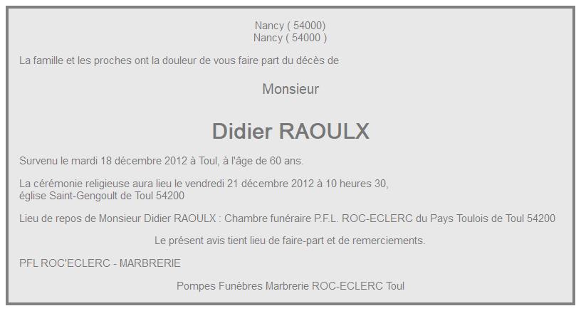 Image Annonce nécrologique