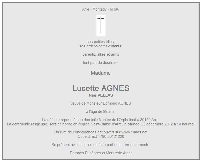Image Annonce nécrologique