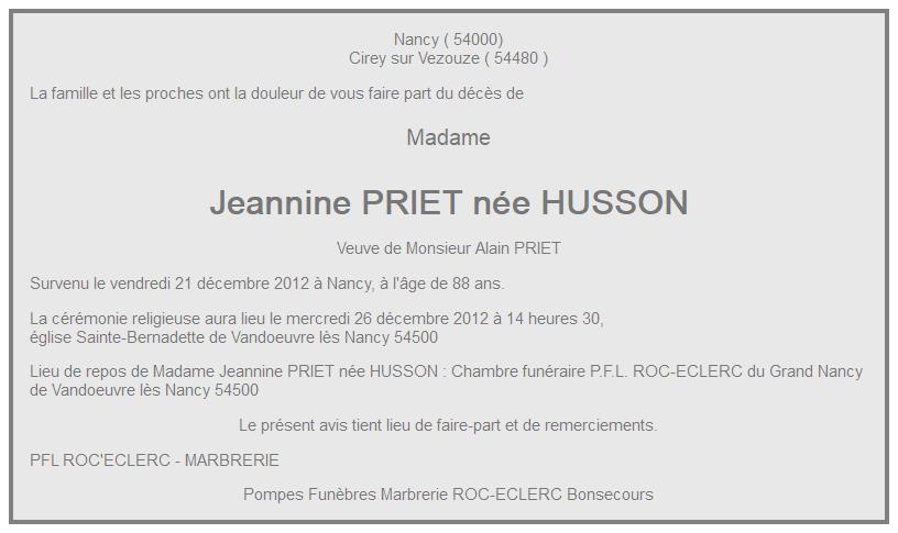 Image Annonce nécrologique