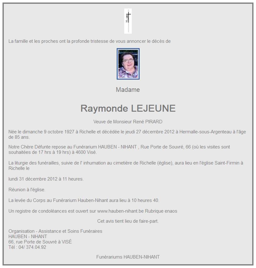 Image Annonce nécrologique