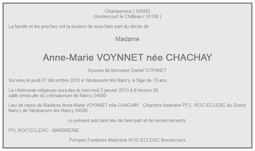 Image Annonce nécrologique