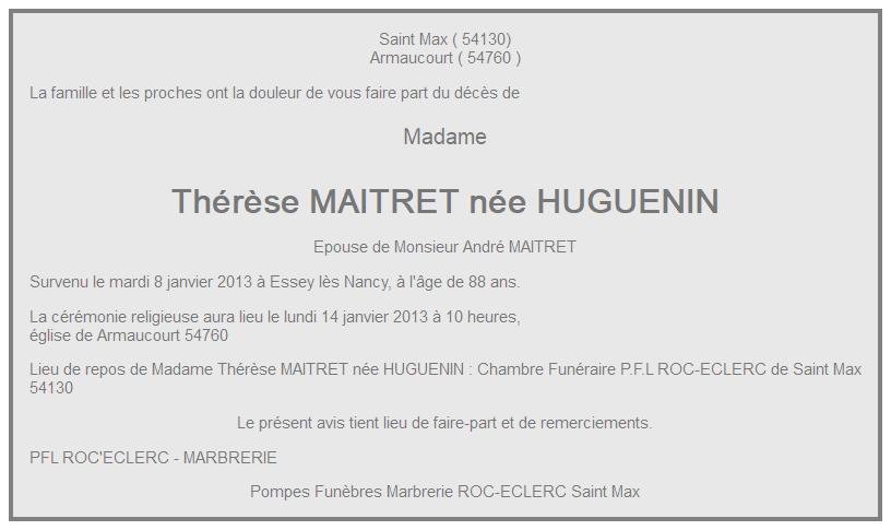 Image Annonce nécrologique