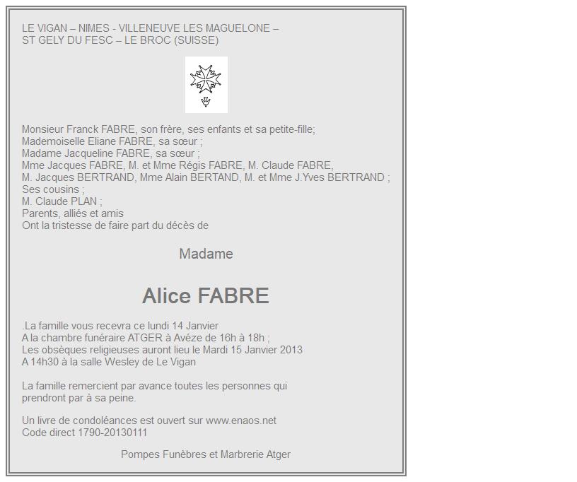 Image Annonce nécrologique