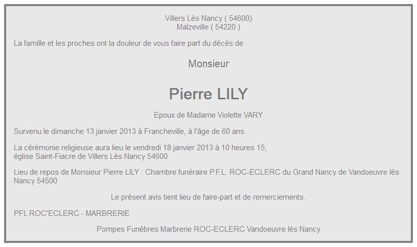 Image Annonce nécrologique