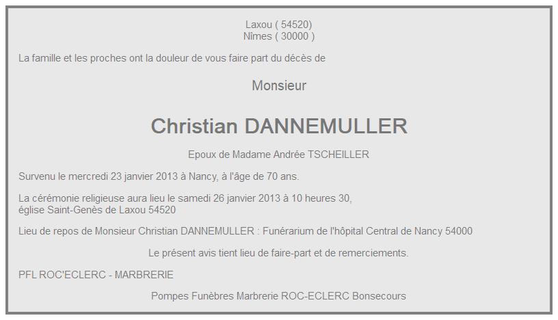 Image Annonce nécrologique