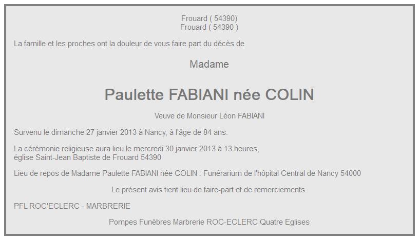 Image Annonce nécrologique