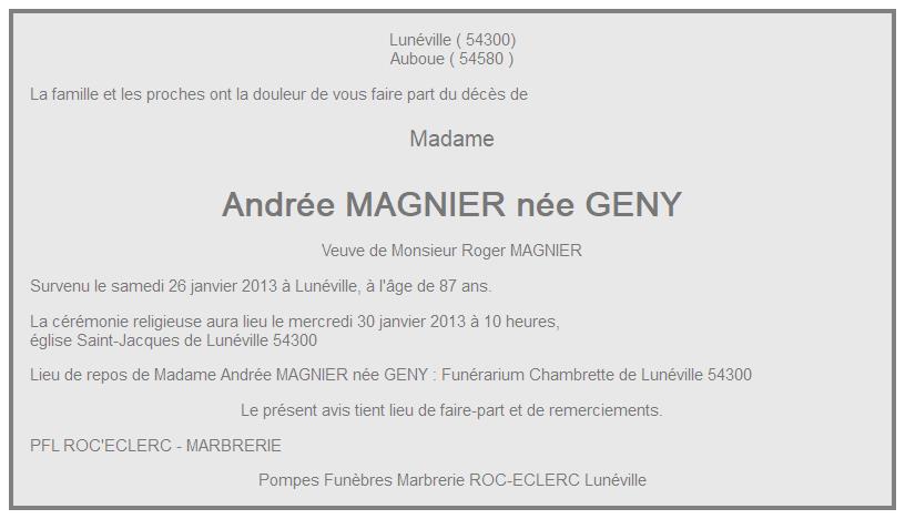 Image Annonce nécrologique