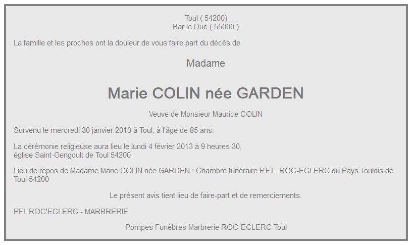 Image Annonce nécrologique