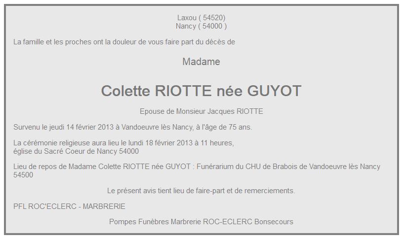 Image Annonce nécrologique