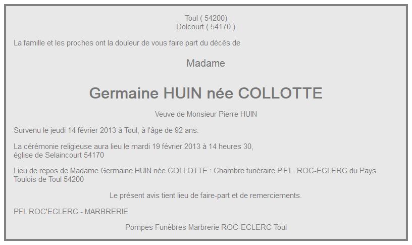 Image Annonce nécrologique