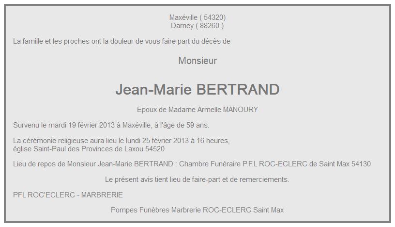 Image Annonce nécrologique