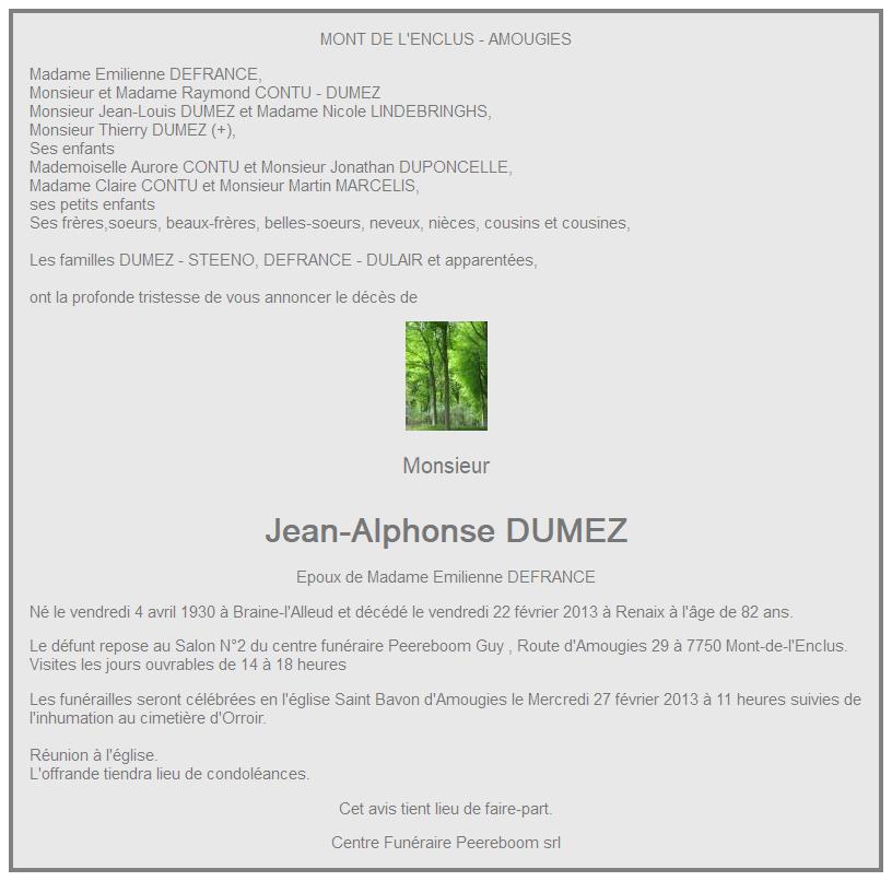 Image Annonce nécrologique