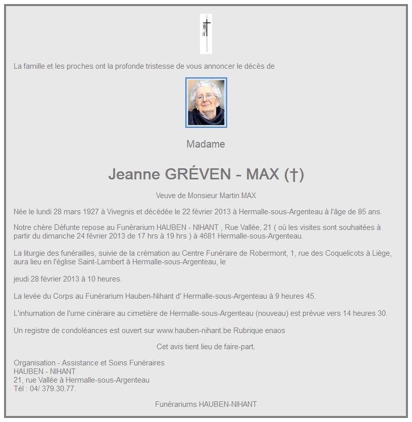 Image Annonce nécrologique