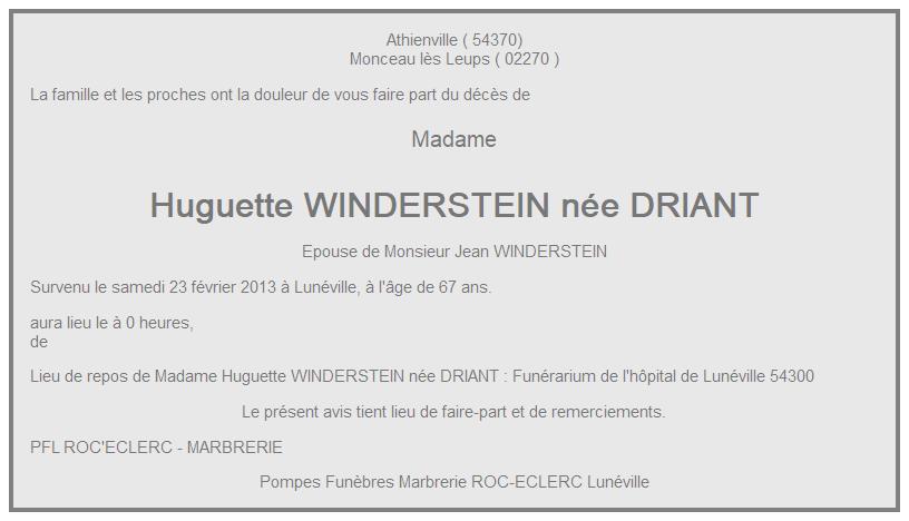 Image Annonce nécrologique