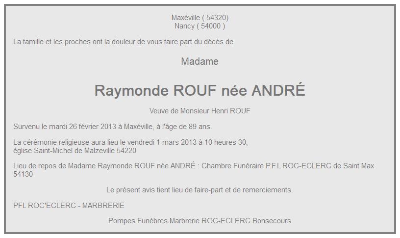 Image Annonce nécrologique